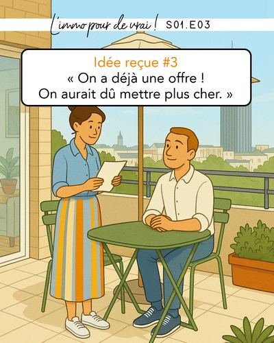 Idée reçue #3 : on a déjà une offre, on aurait dû mettre plus cher